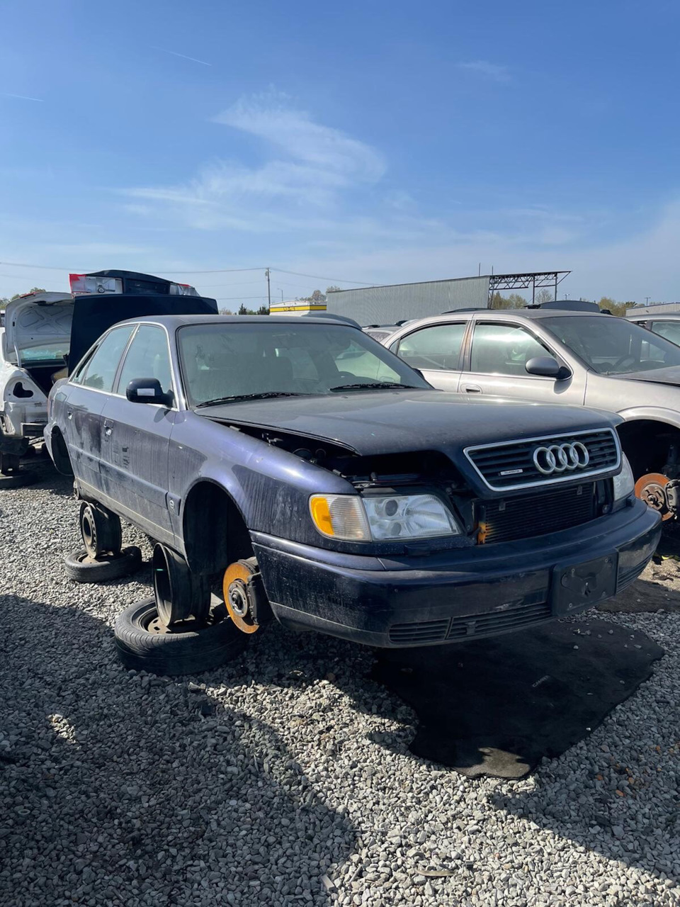 Еще один шаг к американской мечте, посылка из США — Audi 100 (C4), 2 л,  1994 года | запчасти | DRIVE2