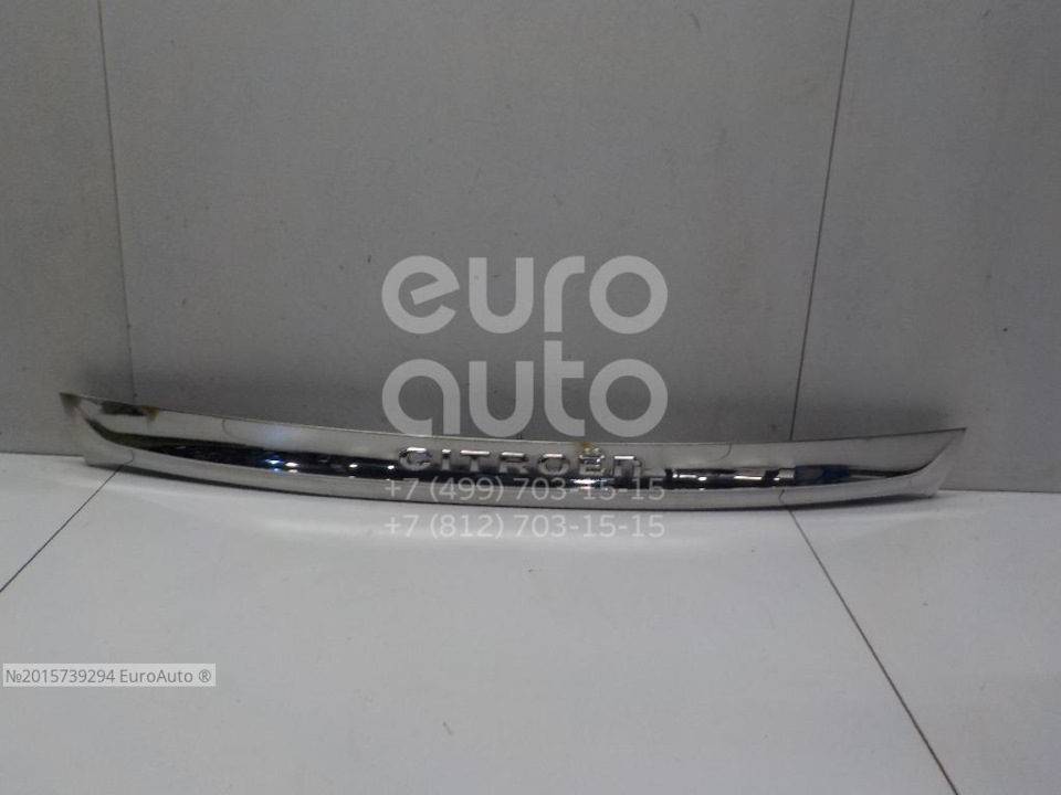 98019463DX Молдинг крышки багажника PSA C4 седан хром Peugeot Citroen ...