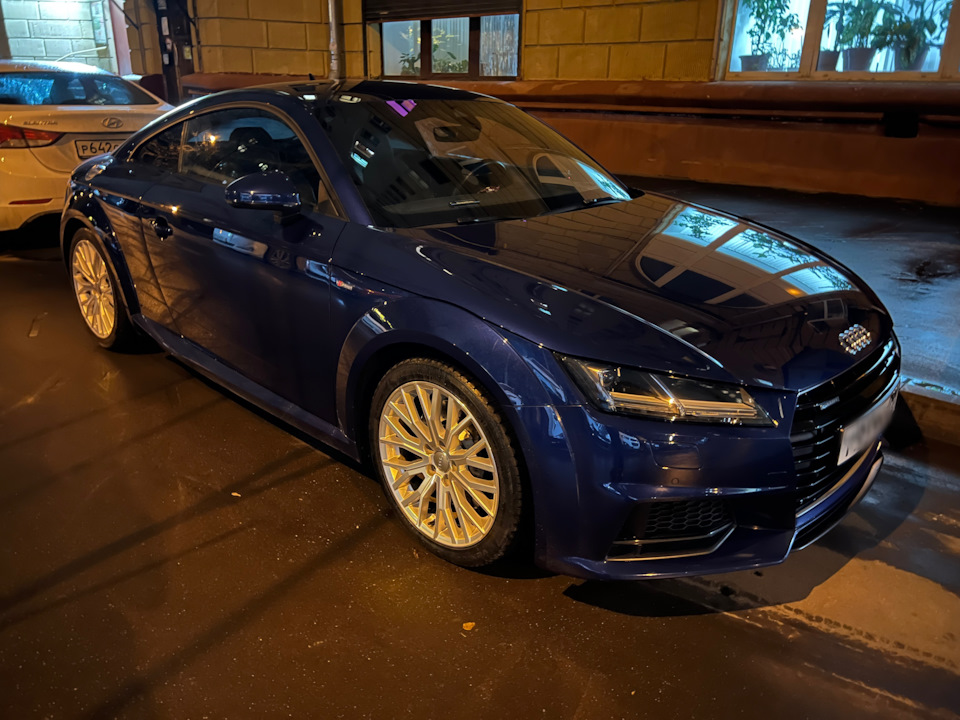 Прошивка рулевой рейки (sport mode) — Audi TT (3G), 2 л, 2015 года