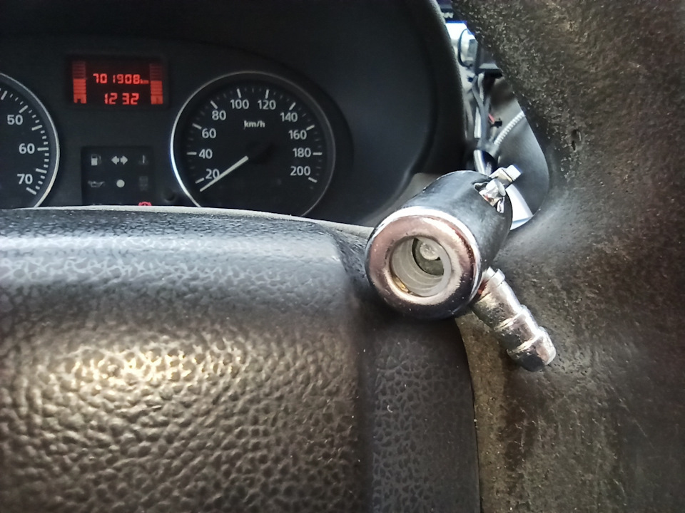 Замена наконечника компрессора (на ARNEZI R7951091) — Renault Logan (1G ...