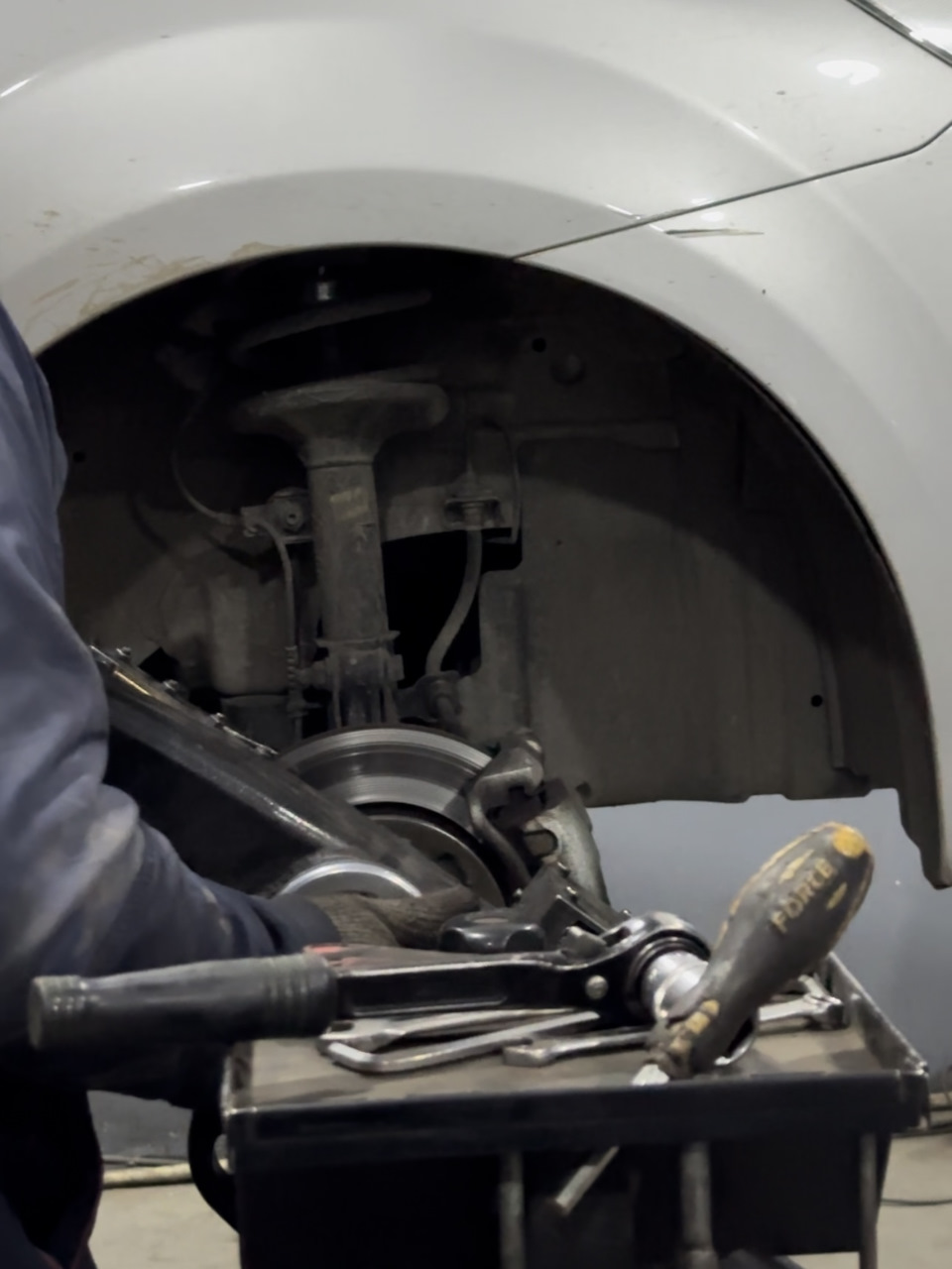 Проточка тормозных дисков и продув задних барабанов — Chevrolet Nexia ...