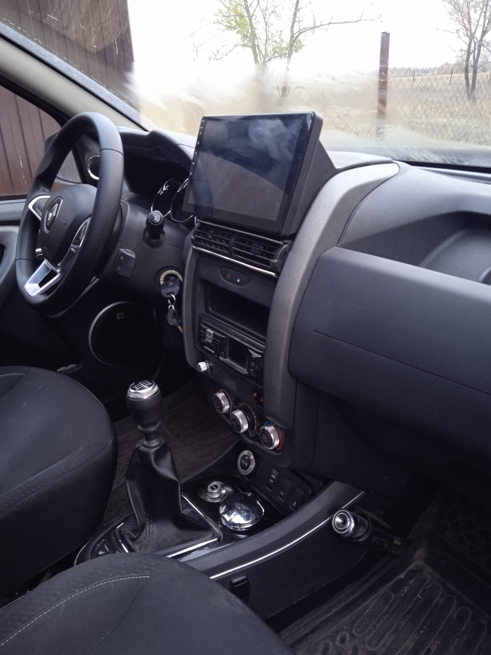 Установка андроид магнитолы 10.1 дюймов в Дастер. Финал. — Renault ...