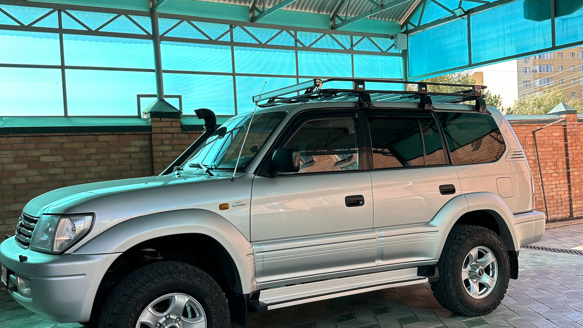 Toyota Land Cruiser Prado 90-series 3.0 дизельный 2001 | Кавказский Орел на  DRIVE2