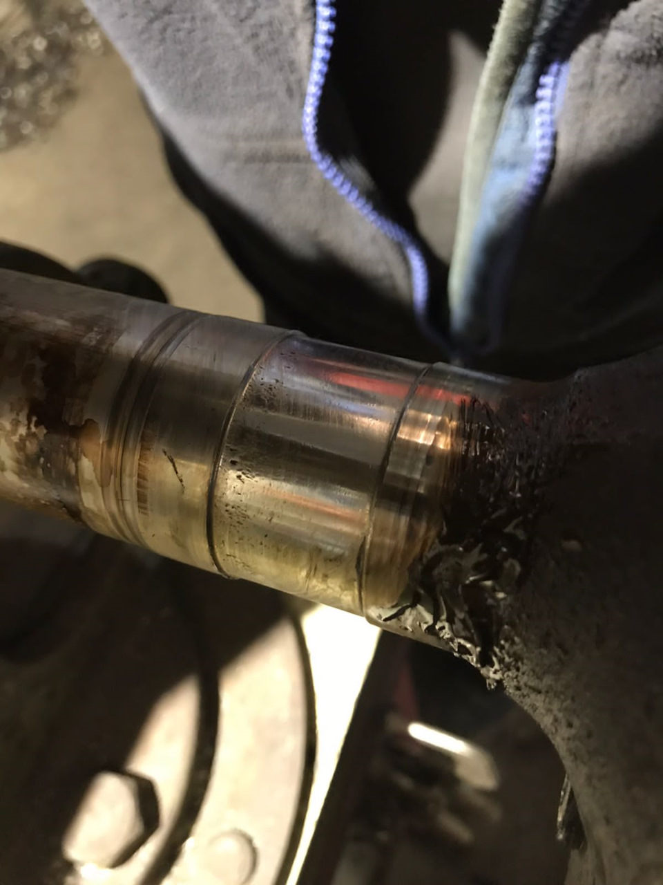 Замена полуосей — Chevrolet TrailBlazer (1G), 4,2 л, 2007 года | визит ...