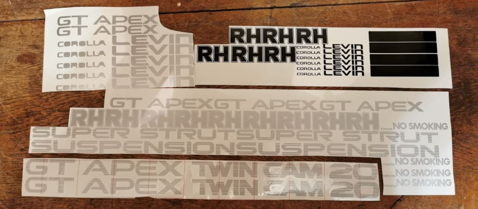 Фото в бортжурнале Toyota Corolla Levin (AE110/111)