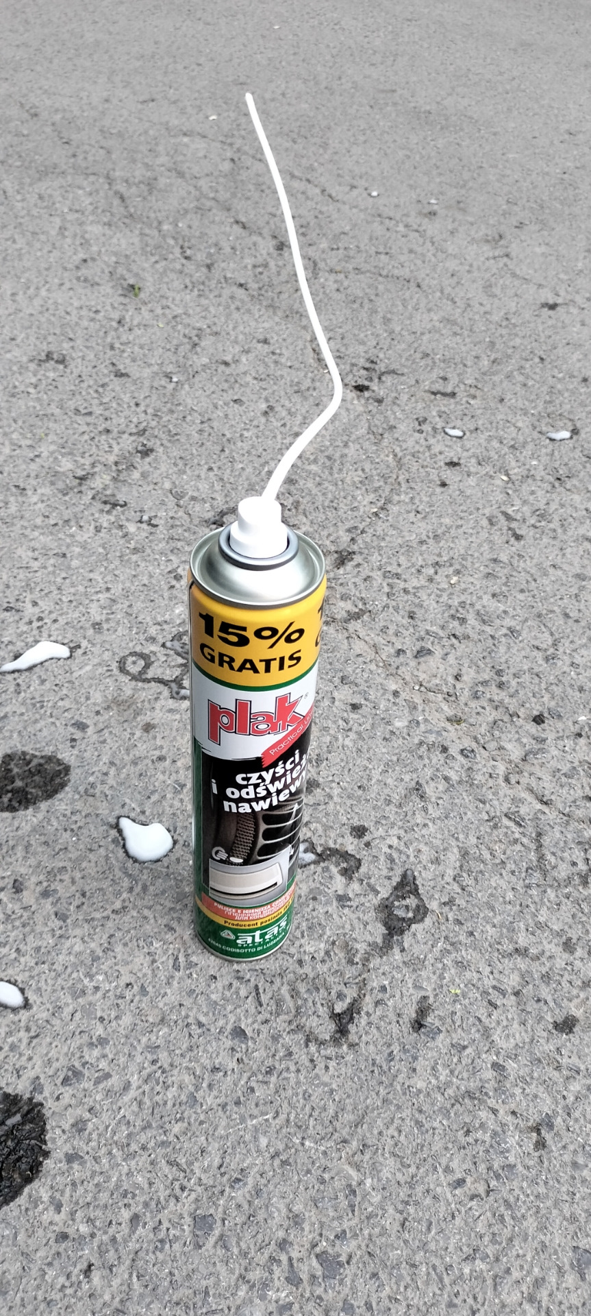 Чистка кондиционера, средством plak — Toyota Prius (20), 1,5 л, 2009 ...