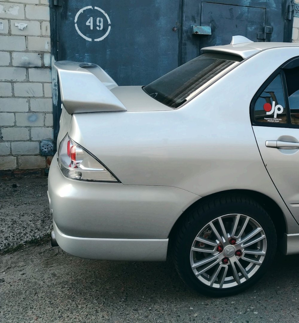 Антикрыло (спойлер) Evo var. 2 (Лансер 9) — Mitsubishi Lancer IX, 1,8 л,  2003 года | стайлинг | DRIVE2