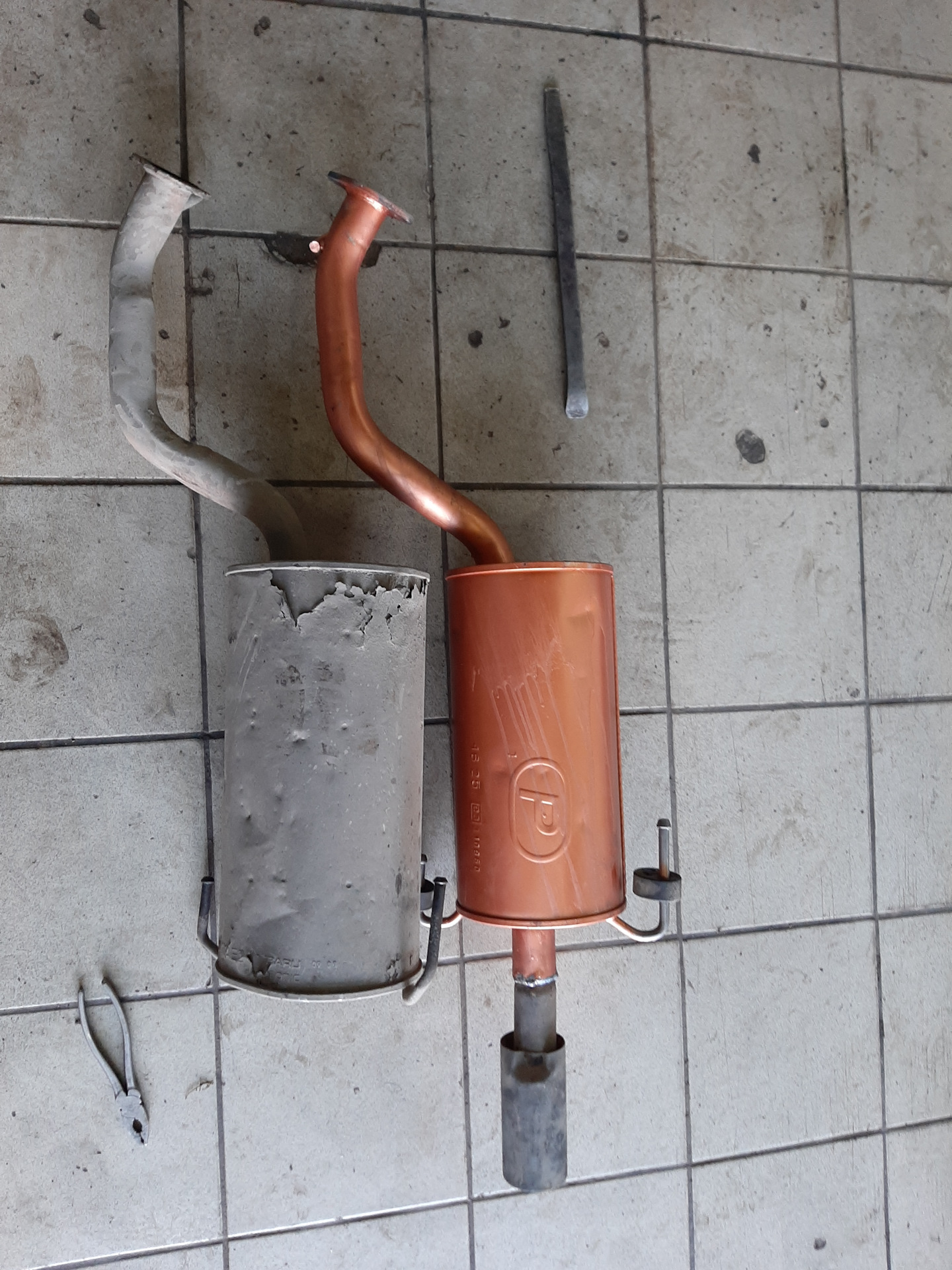 Выхлоп Polmostrow 46.25 на Ланкастер еж254 — Subaru Lancaster (BH), 2,5 ...