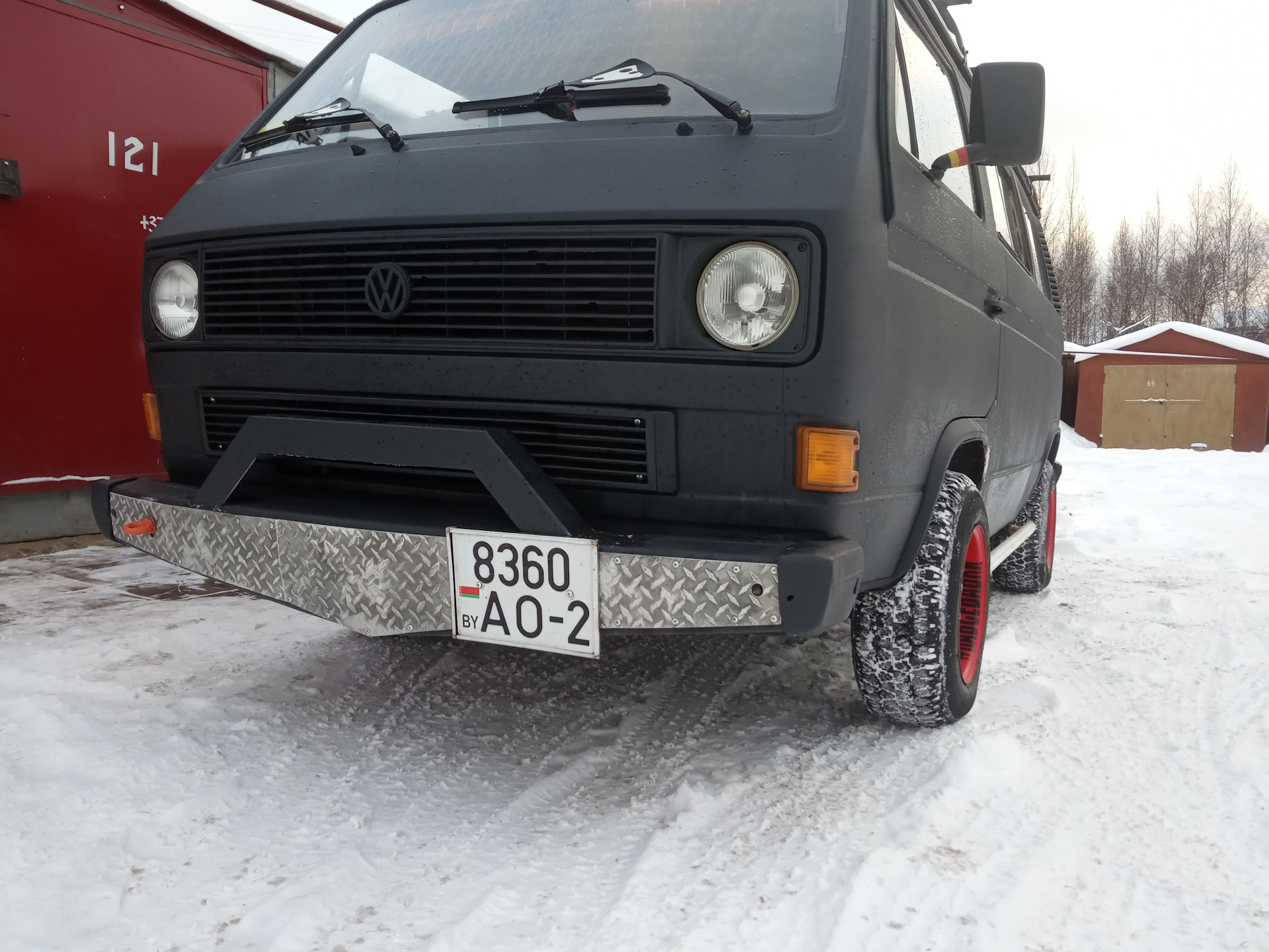Бампер готов — Volkswagen Transporter T3, 1,9 л, 1986 года | своими ...