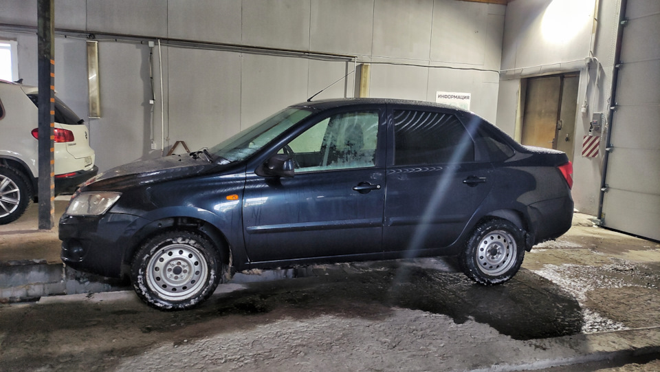 Ремонт лобового и диагностич. карта — LADA Гранта, 1,6 л., 2013 года ...