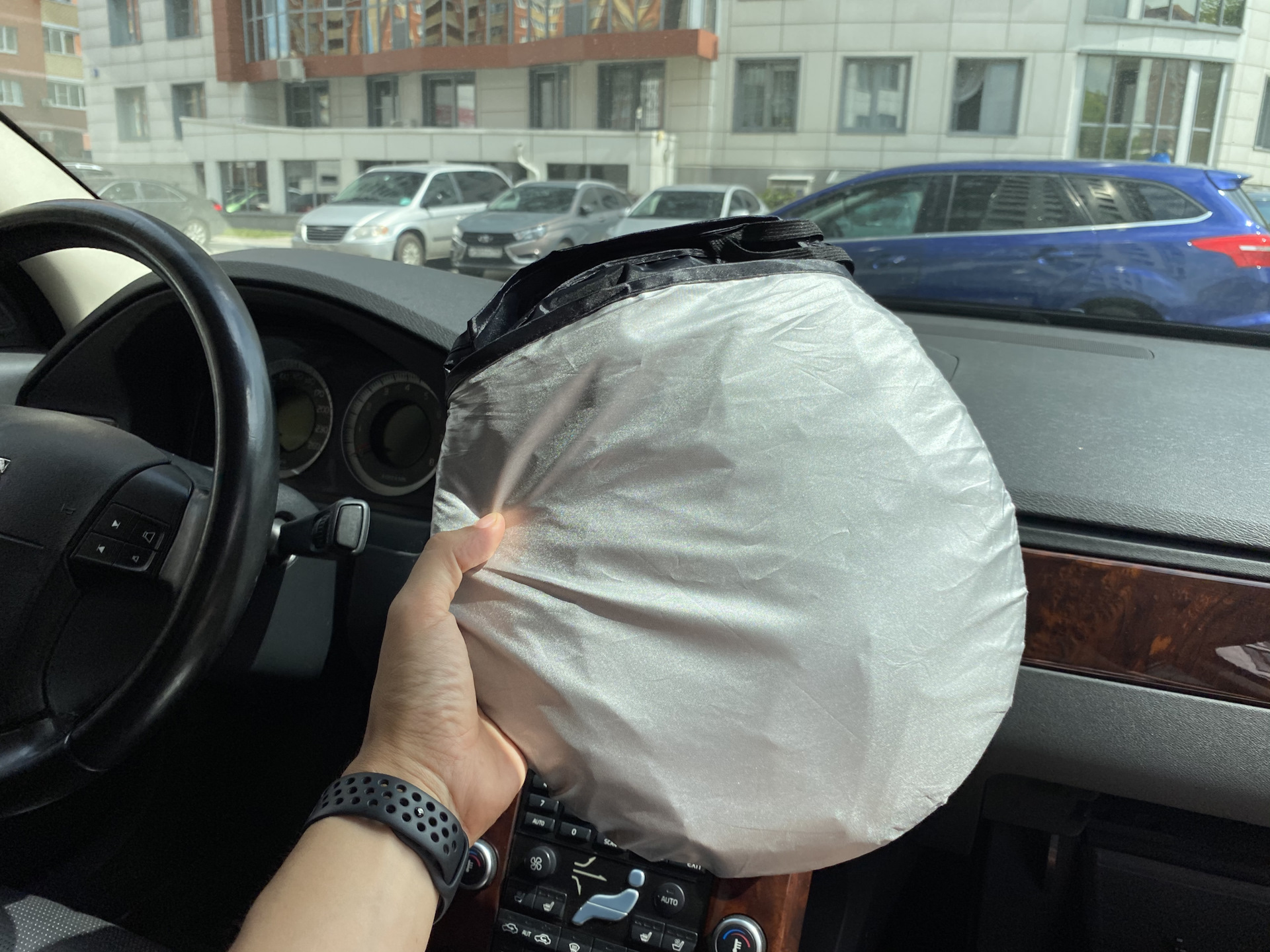 Защита от солнца — Volvo S80 II, 4,4 л., 2008 года | аксессуары | DRIVE2
