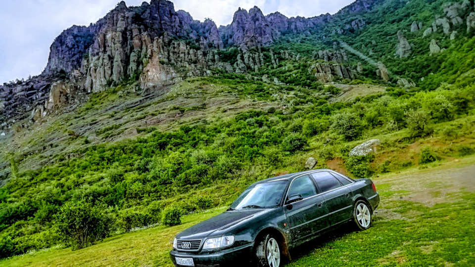 Покатушки на солёном озере — Audi A6 (C4), 2,8 л., 1995 года ...