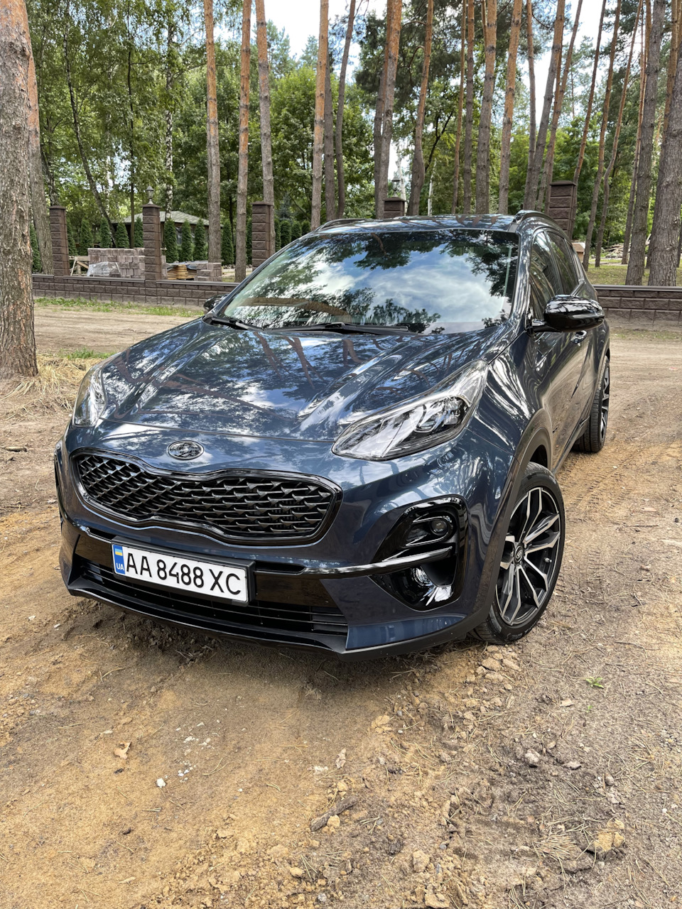 BLACK style, продолжение — KIA Sportage (4G), 2 л, 2019 года | стайлинг |  DRIVE2