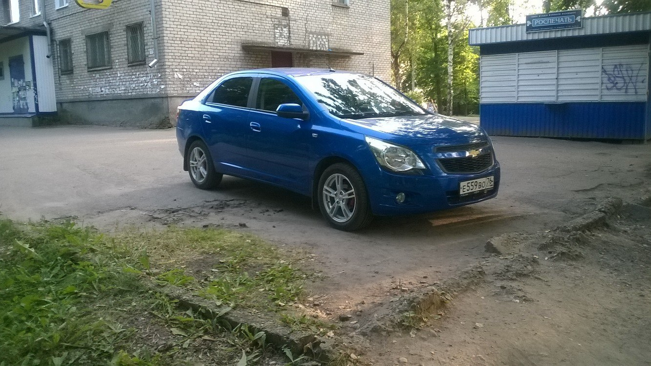 Chevrolet Cobalt (2G) 1.5 бензиновый 2014 | Синий кобальт на DRIVE2