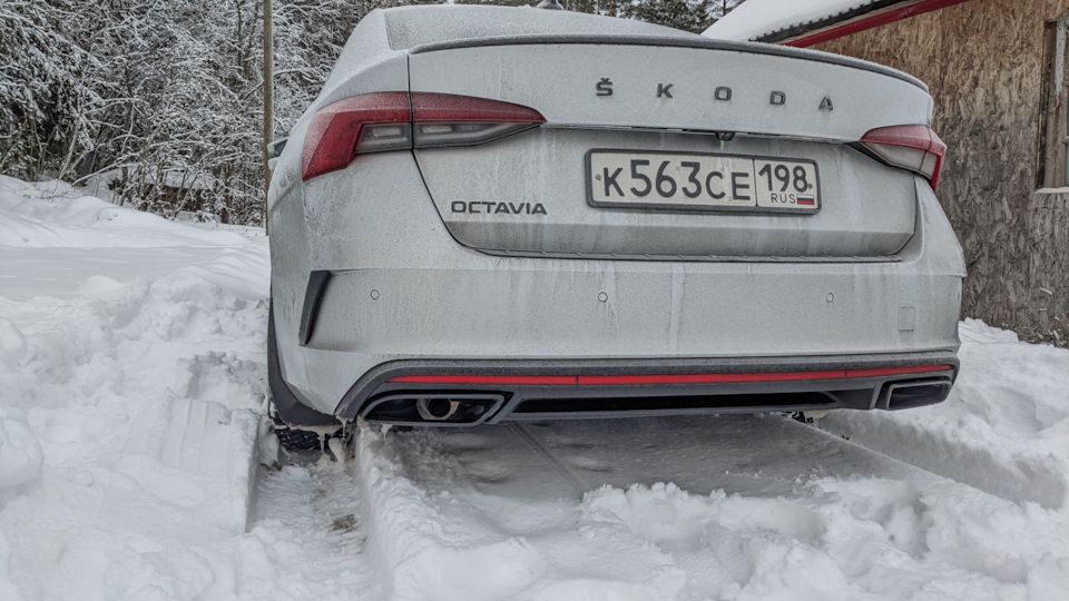 либо темно и чисто — Skoda Octavia A8 Mk4