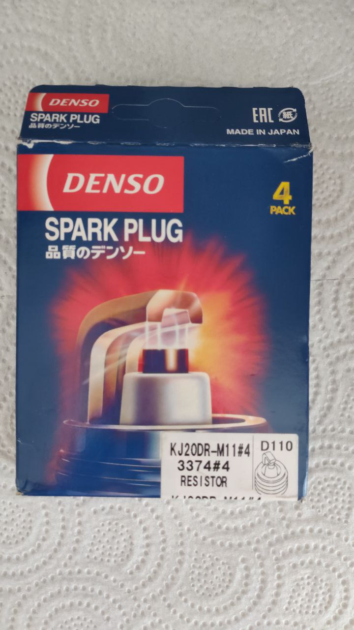 KJ20DRM11 Свеча зажигания DENSO | Запчасти на DRIVE2