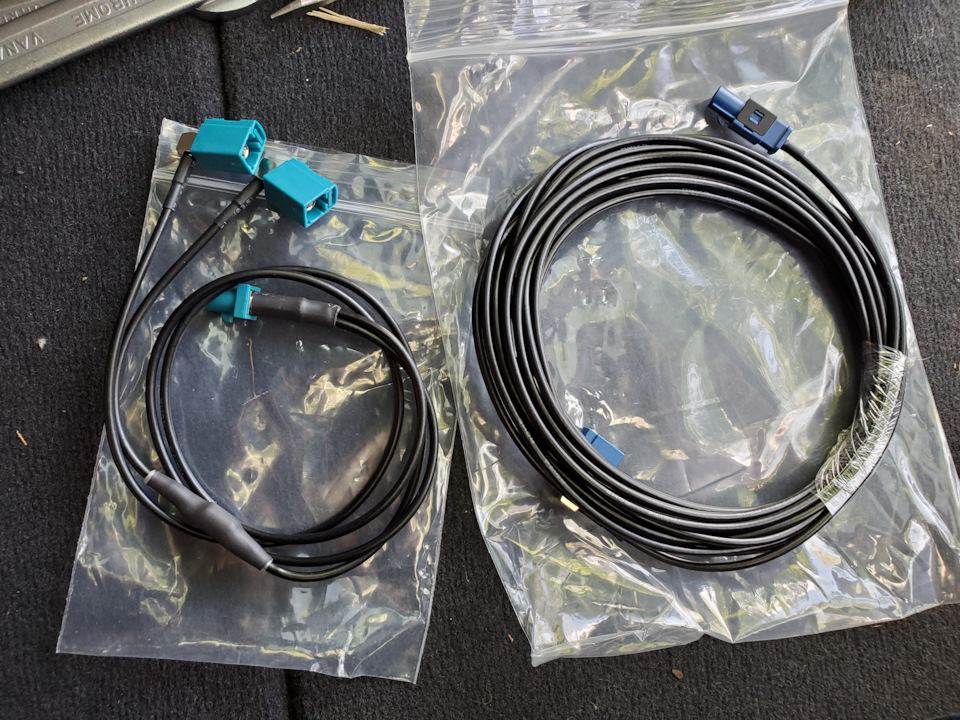 GPS в андроид от штатной антенны-плавника — Audi Q7 (1G), 3 л, 2006 ...