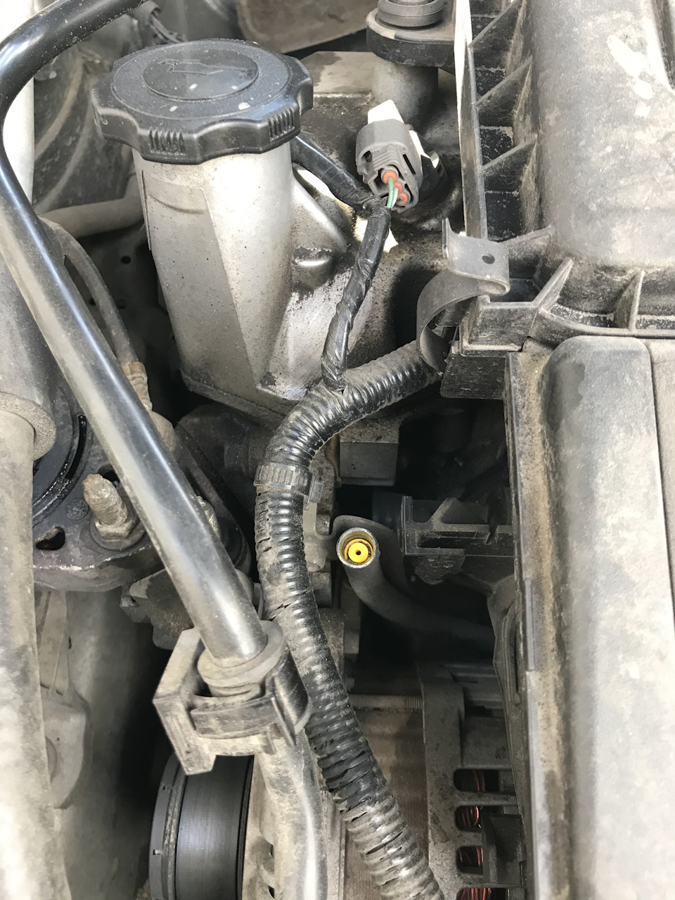 Гидравлическая опора двигателя (умерла) — Mazda 3 (2G) BL, 1,6 л, 2011 ...