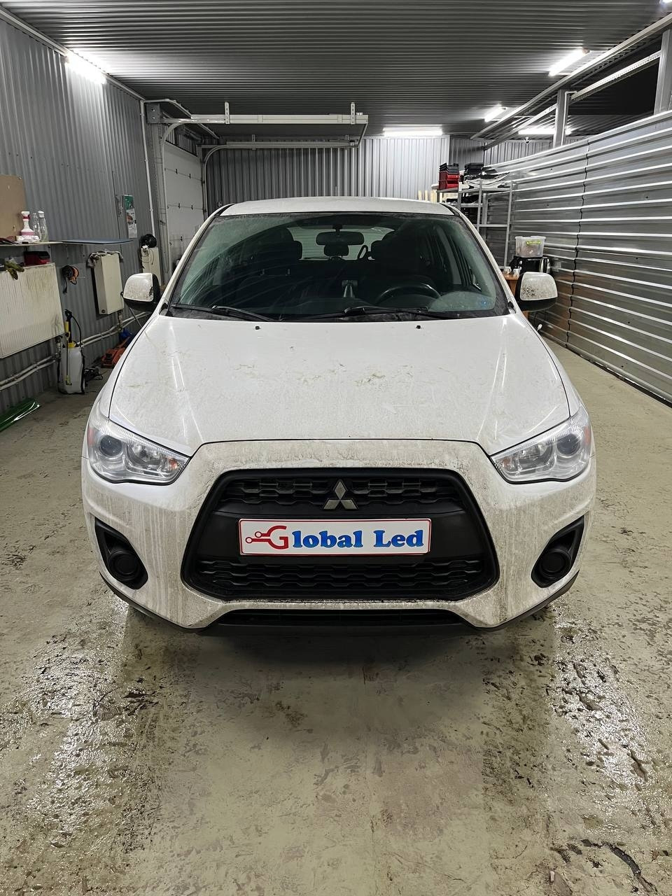 Mitsubishi ASX Установка bi led модулей — Global LED на DRIVE2