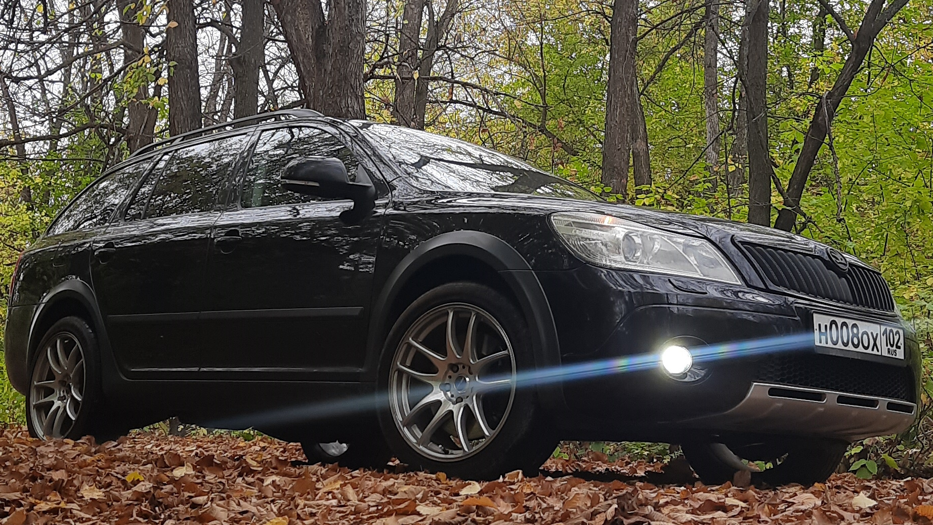 Skoda Octavia Scout A5 Mk2 1.8 бензиновый 2012 | Black Wagon на DRIVE2