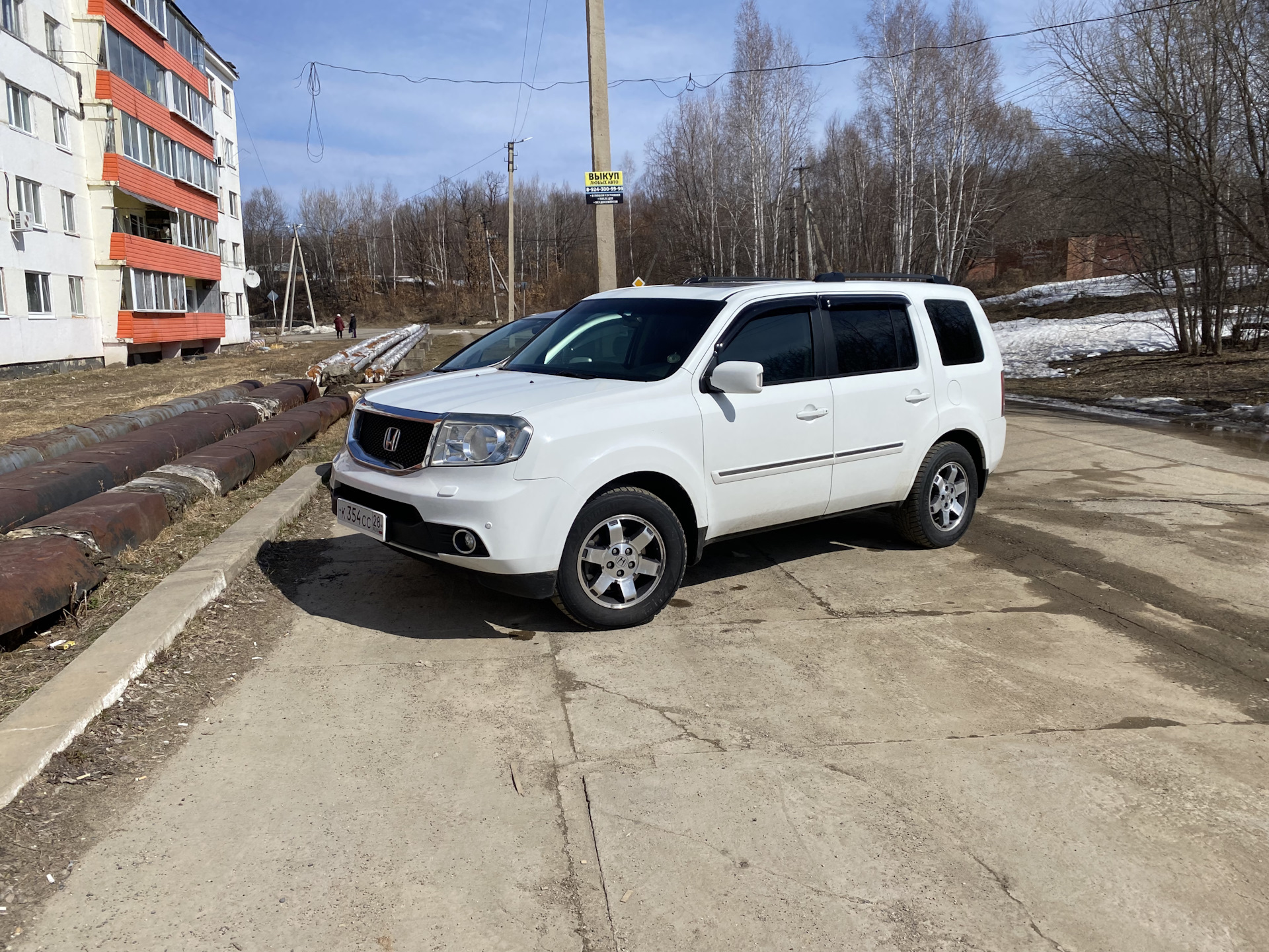 Фазан сска! — Honda Pilot (2G), 3,5 л, 2012 года | своими руками | DRIVE2