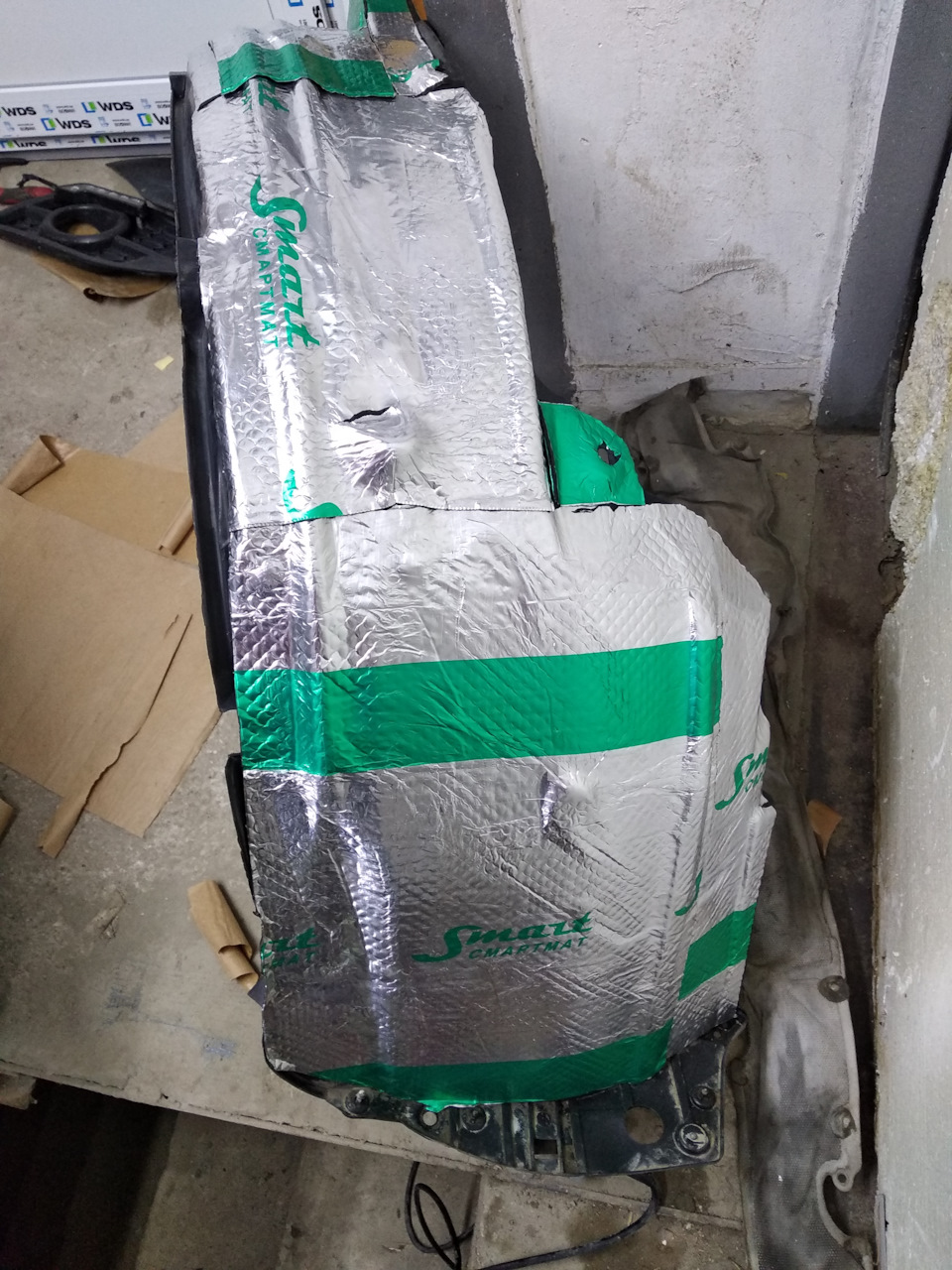 шумка передних подкрылков — Honda CR-V (RM), 2 л., 2014 года | своими ...