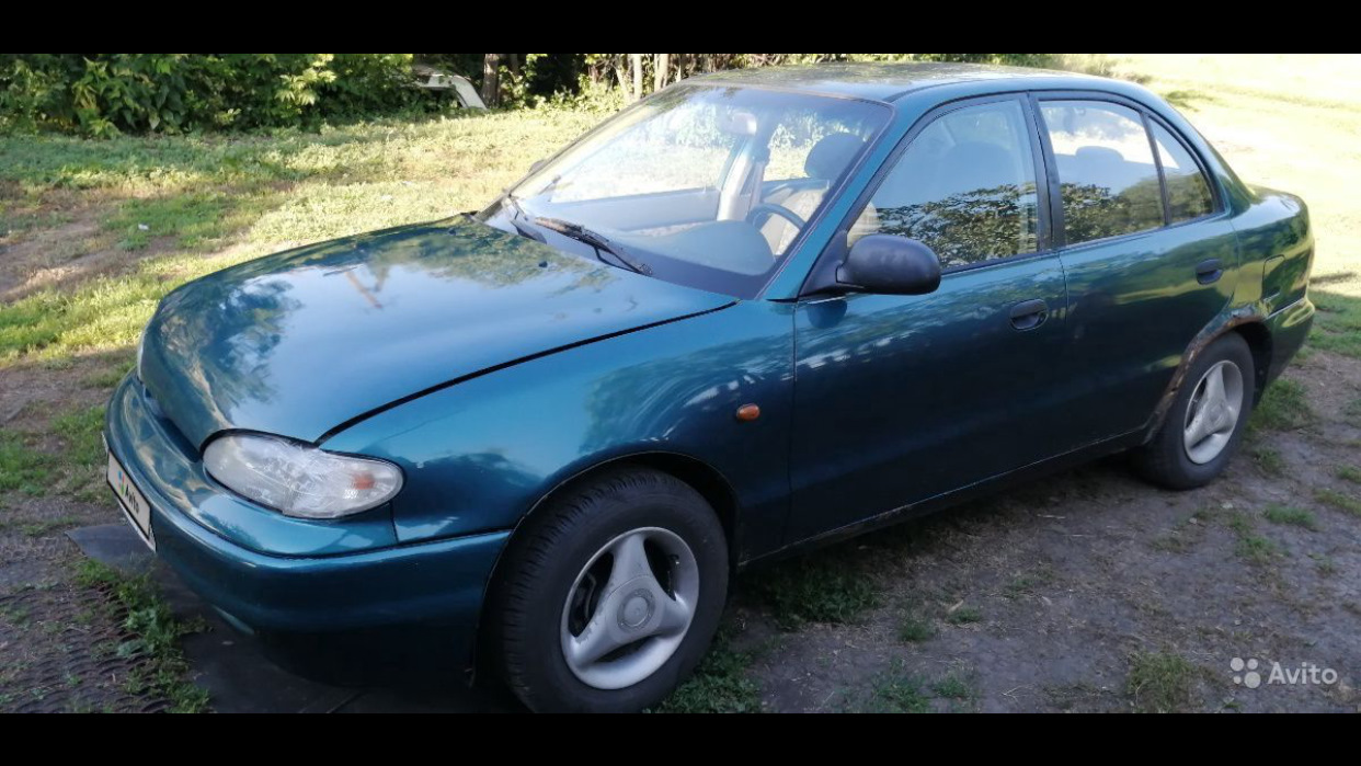 Hyundai Accent (1G) 1.5 бензиновый 1995 | На автомате на DRIVE2