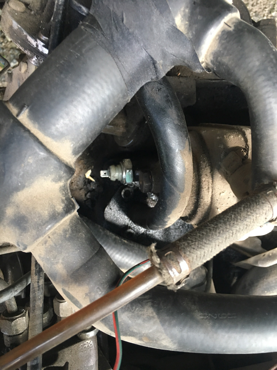 Зуммер давления масла и температуры двигателя transporter T3 1,6 d ...