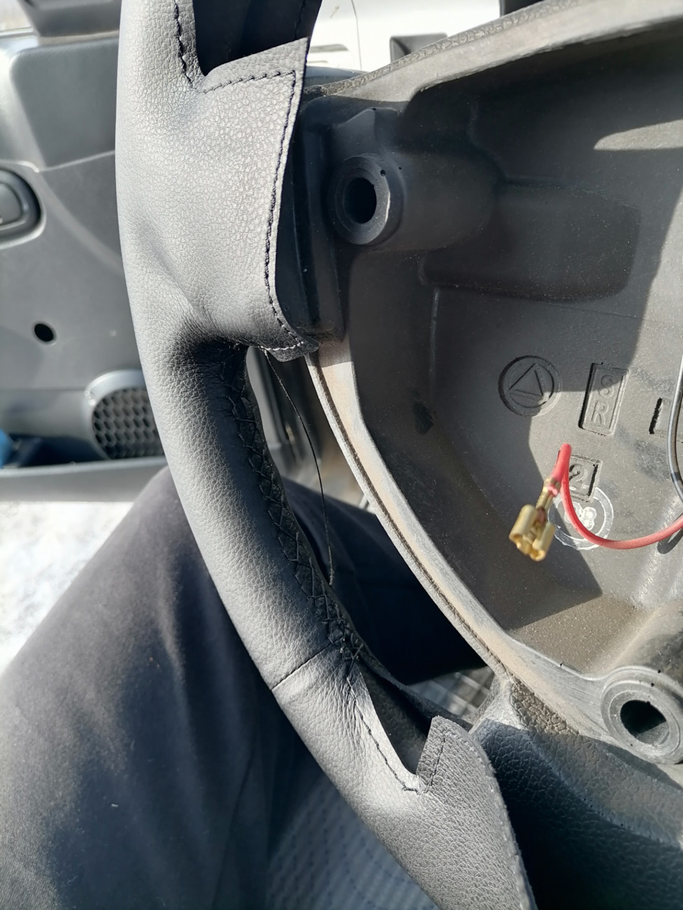 Перетяжка руля в эко кожу нексия 150 — Daewoo Nexia (N150), 1,6 л, 2010 ...