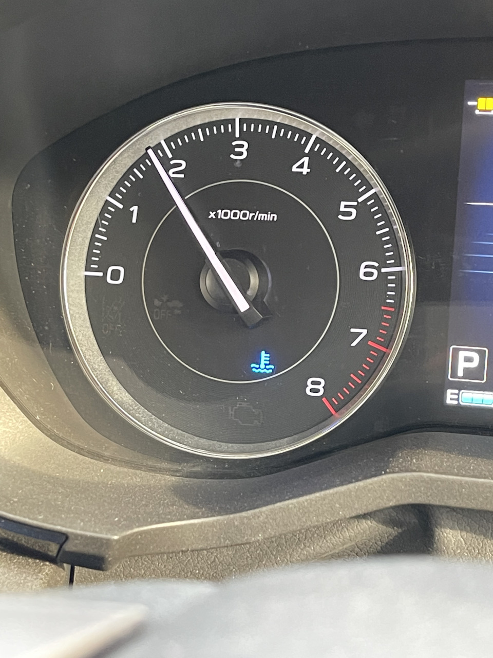 Обороты при запуске. — Subaru Impreza (GK/GT), 1,6 л, 2018 года ...