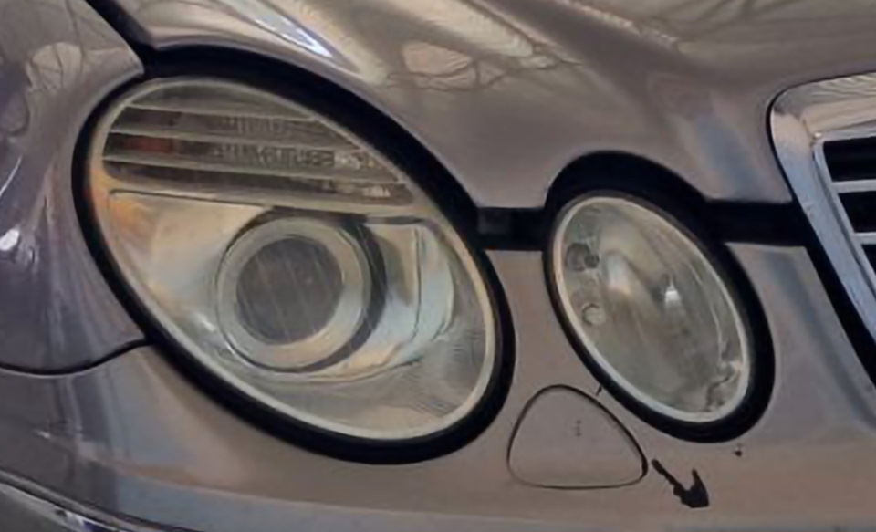 #1 обновление фар — Mercedes-Benz E-Class (W211), 5 л, 2003 года ...