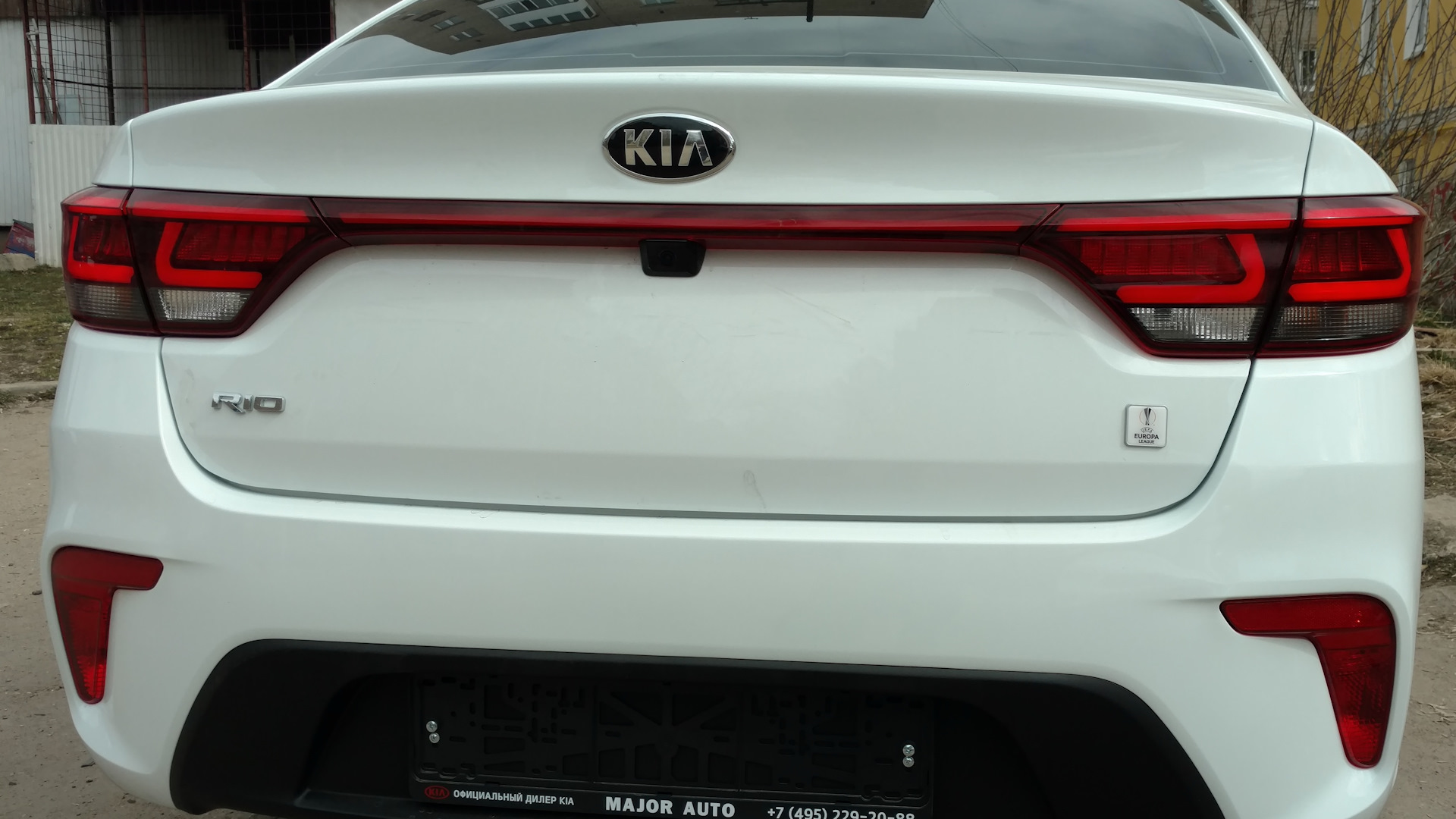 KIA Rio (4G) 1.6 бензиновый 2019 | Europe League 