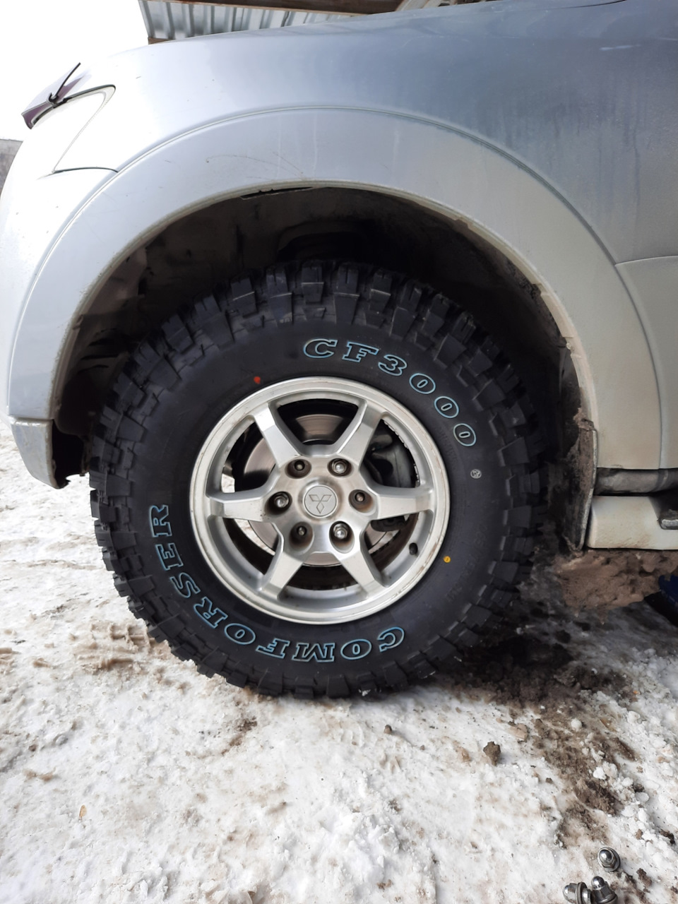 Собрал второй комплект колес — Mitsubishi Pajero (4G), 3 л, 2010 года ...