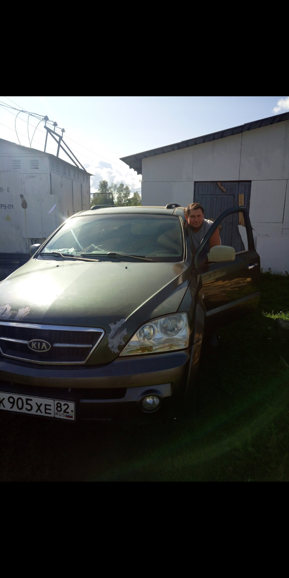 Приколы. — KIA Sorento (1G), 2,5 л, 2003 года | наблюдение | DRIVE2