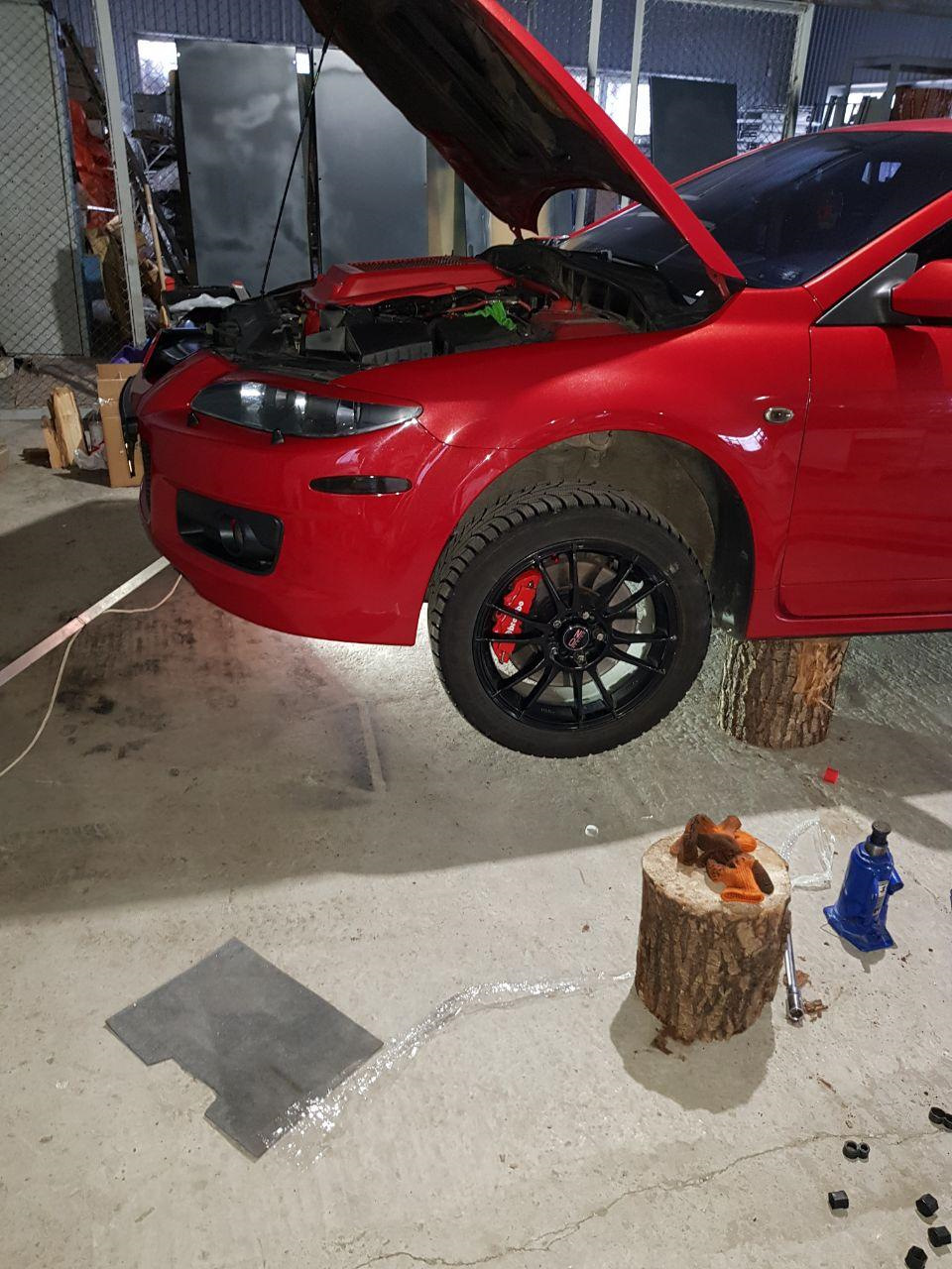 Металлический стук в передней ходовой — Mazda 6 MPS, 2,3 л., 2007 года ...