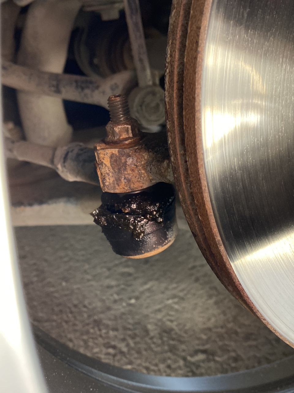 Фотография «9000км пробега Рулевой наконечник CTR сдался, вернее пока ...