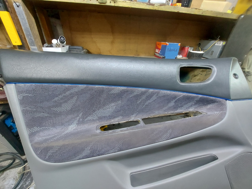 Гибкий неон в дверные картв — Mitsubishi Galant (8G), 2,5 л, 1998 года ...