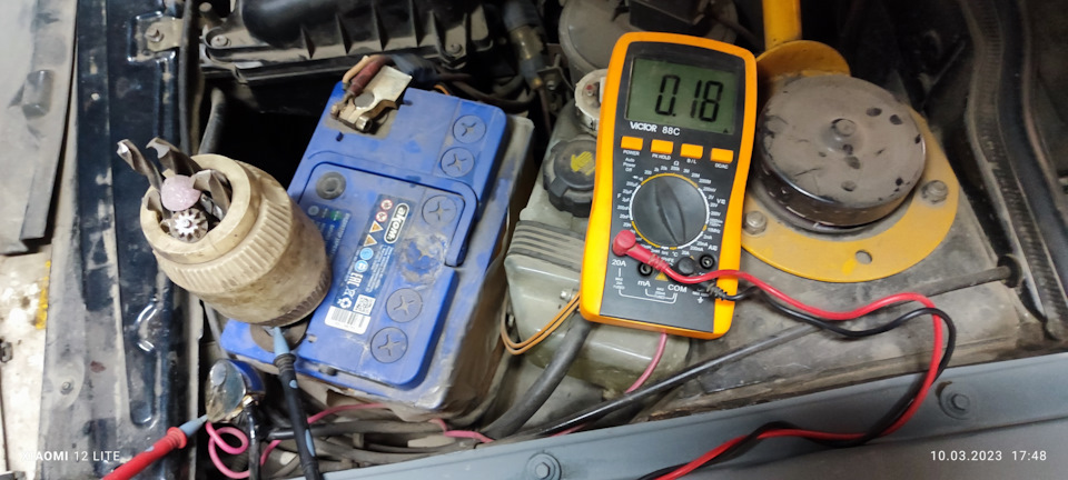 Замер тока утечки на ВАЗ 2115-часть2 — Lada 2115, 1,5 л, 2004 года ...