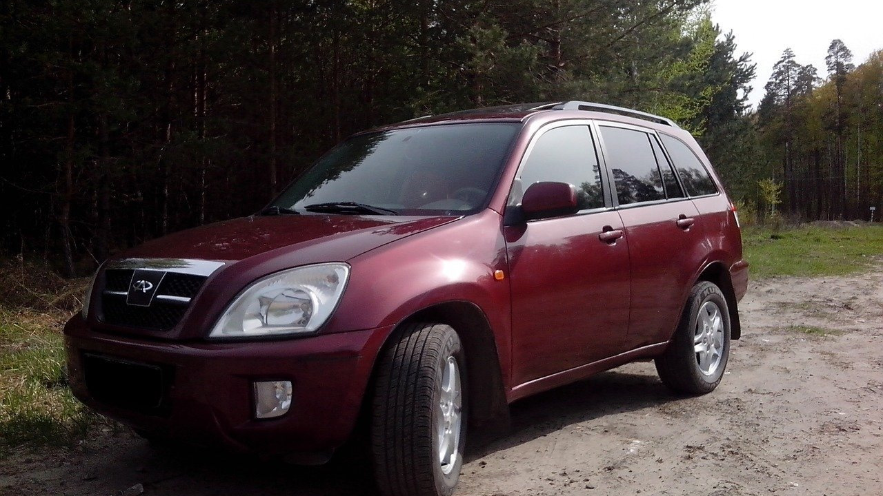 Chery Tiggo 1.8 бензиновый 2008 | Вишнёвый 1.8 на DRIVE2