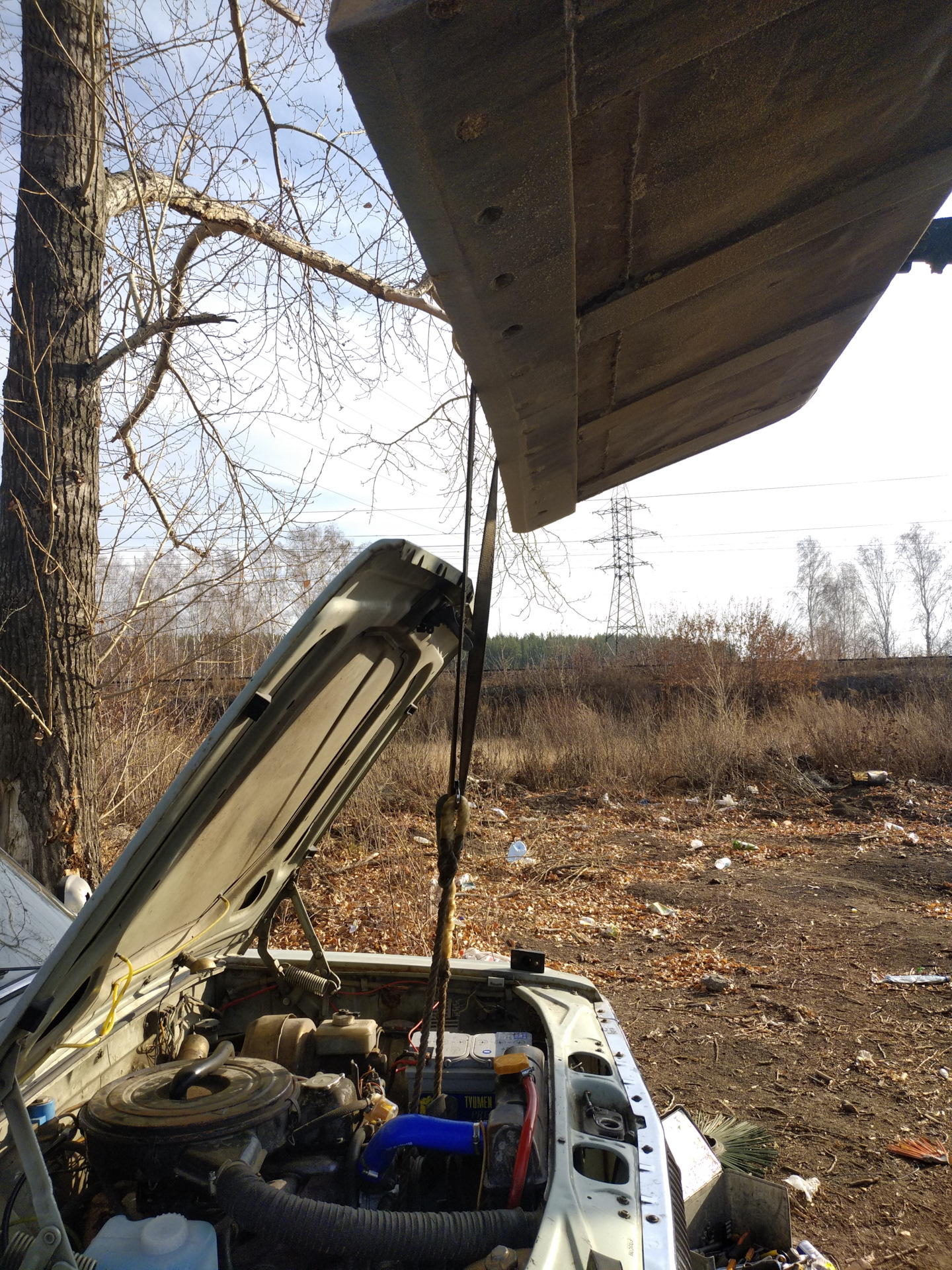 Как поменять подушки ДВС с помощью трактора и чьей-то там матери. — ГАЗ ...