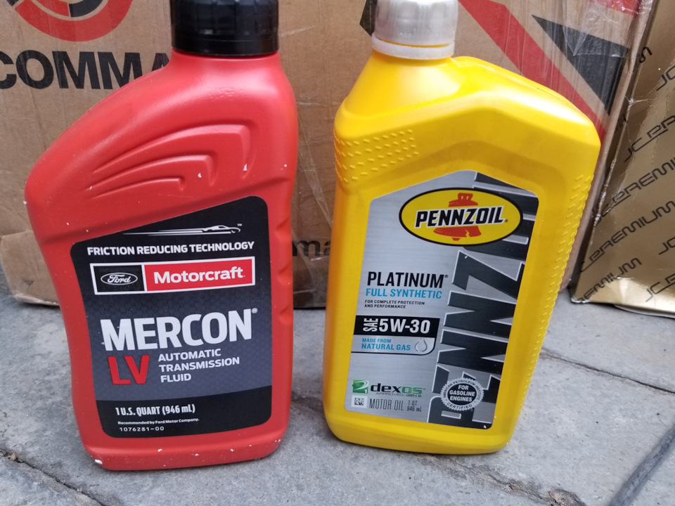 Замена масла в двигателе + частичная в коробке. — Ford Escape (3G), 2 л ...