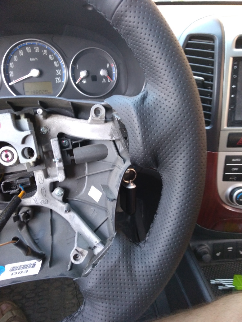 Photo from the logbook Hyundai Santa Fe (2G)