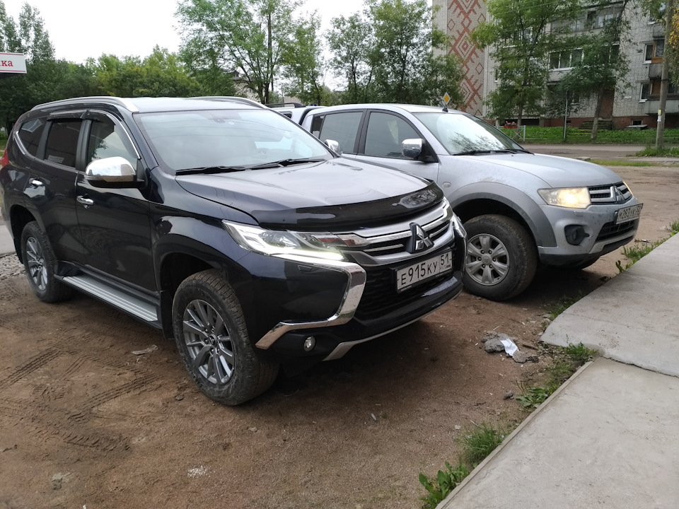 Поле-поле — Mitsubishi Pajero Sport (3G)