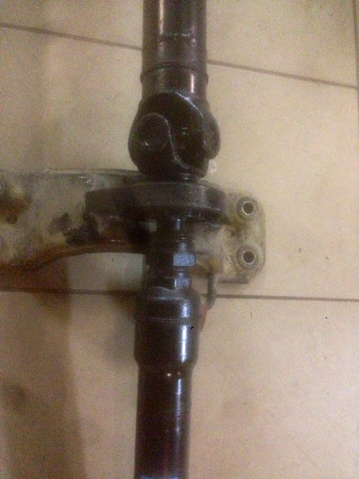 Крестовина и шлицы от мерседеса с контр-гайкой — Volvo S80 (2G)