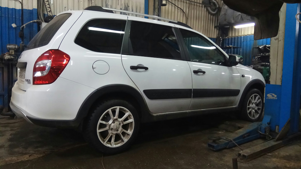 АСОМИ задние опоры на Калину Кросс. — Lada Kalina Cross, 1,6 л, 2015 ...