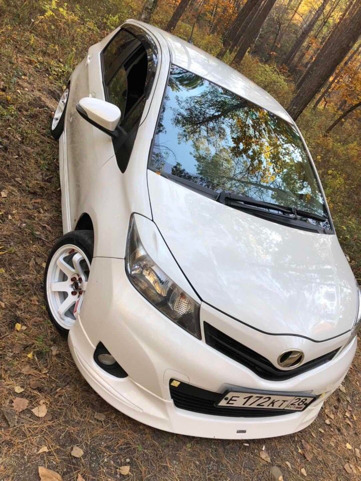 спойлер vitz 130