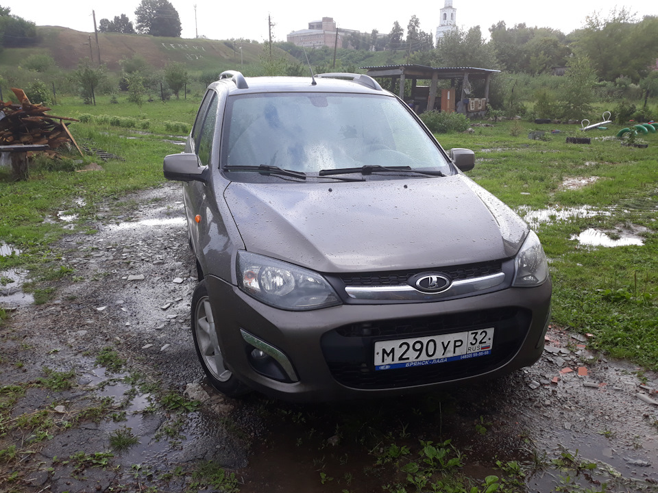 Вот такая она пока — Lada Калина 2 универсал, 1,6 л, 2015 года ...