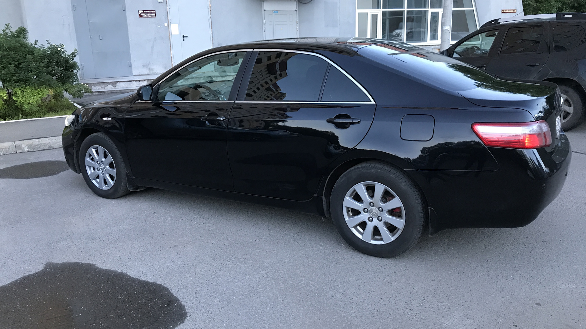 Toyota Camry (XV40) 2.4 бензиновый 2007 | Черная Камри 40 на DRIVE2