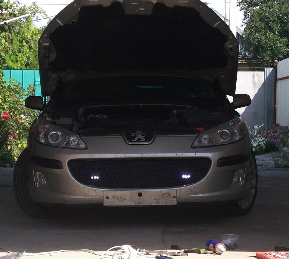 Чуть-чуть стайлинга — Peugeot 407, 1,8 л, 2008 года | аксессуары | DRIVE2