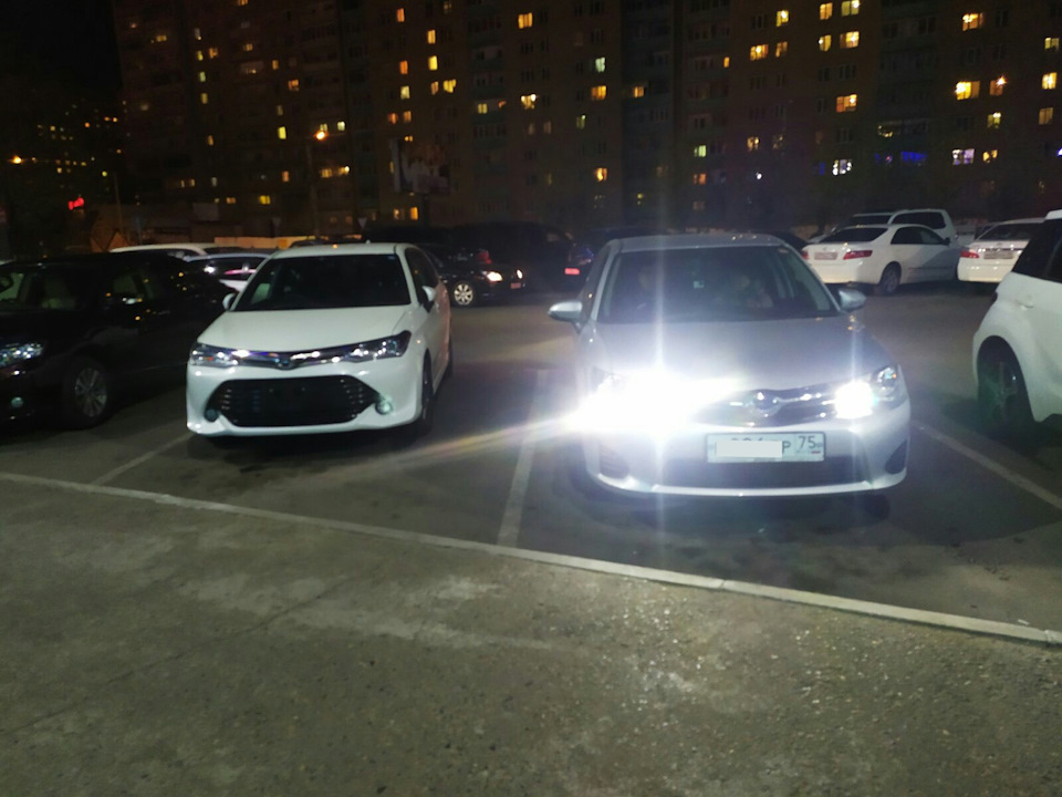 Диодные лампочки вместо поворотников — Toyota E160, 1,5 л, 2014 года ...